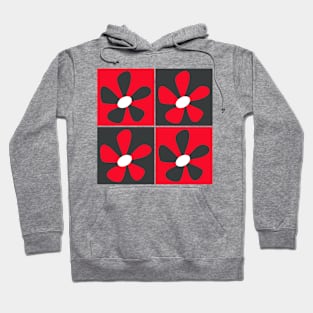 Red Flower Hoodie